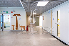Противопожарное остекление школы в Ватутинках Противопожарное остекление школы в Ватутинках